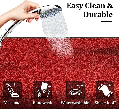 WC Bath Mat - Red